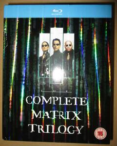 コンプリート・マトリックス・トリロジーBOX Blu-ray 3枚組 輸入盤　日本語収録
