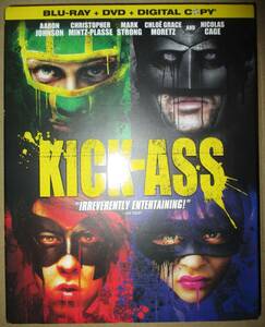 キック・アス 　輸入盤ブルーレイ　日本語無し Blu-ray KICK-ASS