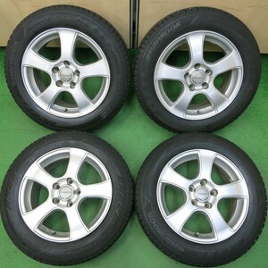 *送料無料* バリ溝！21年！9.5分★スタッドレス 205/60R16 ハンコック ウインターアイセプト IZ2A VIOLENTO PCD114.3/5H★4032606イス