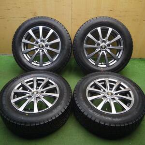 *送料無料* 超バリ溝 22年 綺麗★スタッドレス 195/65R15 オートバックス ノーストレックN5 MANARAY SPORT PCD114.3/5H★4032705Hス