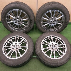 *送料無料* バリ溝！キレイ！8.5分★スタッドレス 215/60R17 ミシュラン X-ICE3+ STRANGER ストレンジャー PCD114.3/5H★4033001NJス