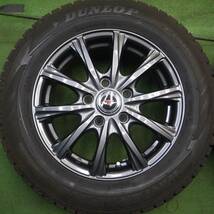 *送料無料* バリ溝！キレイ！9分★スタッドレス 195/65R15 ダンロップ ウインターマックス WM02 TEAD テッド PCD114.3/5H★4040112Hス_画像5