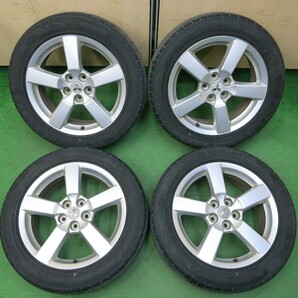 *送料無料* 4本価格★三菱 アウトランダー 純正 225/55R18 ダンロップ エナセーブ RV504 18インチ PCD114.3/5H★4040601イノの画像1