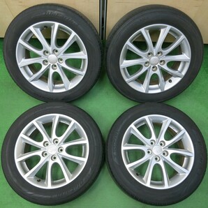 *送料無料* キレイ★スバル インプレッサ 純正 205/55R16 ヨコハマ BluEarth-A 16インチ PCD100/5H★4040604イノの画像1