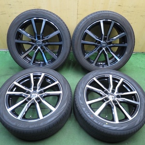 *送料無料* バリ溝！23年！キレイ！9.5分★215/50R17 ヨコハマ ブルーアース RV-02 STRANGER ストレンジャー PCD114.3/5H★4040604クノ