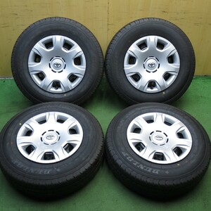 * free shipping * new car removing * Toyota 200 series Hiace pure steel 195/80R15 107/105L Dunlop SP175N PCD139.7/6H*4040605kno