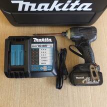 [送料無料] ★マキタ makita 充電式インパクトドライバ TD145D　バッテリ BL1830　急速充電器 DC18RF　セット★_画像1