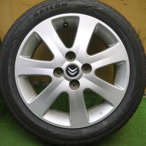 *送料無料* バリ溝！9.5分★三菱 アイミーブ i-MiEV 純正 145/65R15 175/55R15 サイルン ATREZZO ECO PCD100/4H シトロエン★4040802Hノの画像3