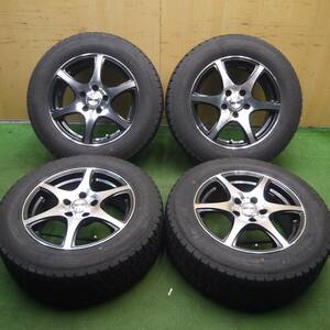 *送料無料* バリ溝！21年！9.5分★スタッドレス 205/65R16 グッドイヤー アイスナビ7 RiZLEY ライツレー 16インチ PCD114.3/5H★4040906Hス