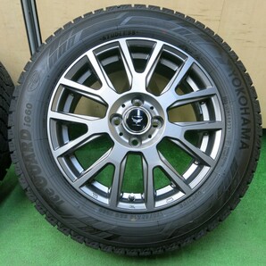 *送料無料* ほぼ未使用 23年★スタッドレス 195/65R16 ヨコハマ アイスガード iG60 LAMBDA LA STRADA PCD100/4H★4041103イスの画像3