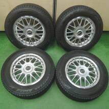 *送料無料* バリ溝！22年！ほぼ10分★スタッドレス 215/65R16 ブリヂストン ブリザック VRX3 VANITY PCD114.3/4H 5H マルチ★4011707SYス_画像1