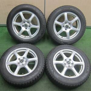 *送料無料* 超バリ溝 22年★スタッドレス 215/60R17 ブリヂストン VRX3 トーヨーウインタートランパスTX Treffer PCD114.3/5H★4041603TNス