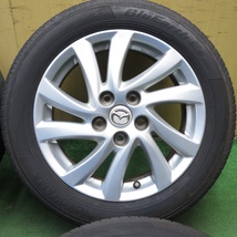 *送料無料* バリ溝！22年！9分★マツダ プレマシー 純正 205/55R16 ヨコハマ BluEarth-ES ES32 16インチ PCD114.3/5H★4041301クノ_画像3