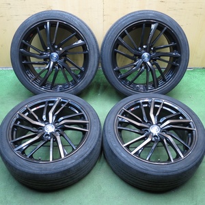 *送料無料* バリ溝 21年 8.5分★レアマイスター プレミックス ドルチェ 3×5 215/45R18 ヨコハマ RV-02 Dolche PCD114.3/5H★4041602クノ