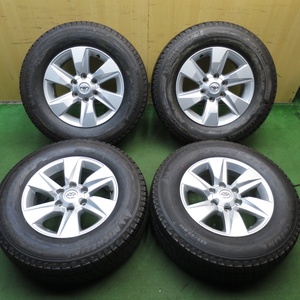 *送料無料* ほぼ新車外し！キレイ★トヨタ 150系 ランクル プラド 純正 265/65R17 ミシュラン LATITUDE TOUR PCD139.7/6H★4040601クノ