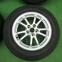 *送料無料* バリ溝 21年 9.5分★トヨタ 50 プリウス 純正 195/65R15 スタッドレス ハンコック winter i*cept IZ2A PCD100/5H★4042711ナス_画像5