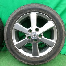 *送料無料* バリ溝！8.5分★トヨタ アイシス 純正 205/55R16 スタッドレス ダンロップ DSX 16インチ PCD114.3/5H★4042705ナス_画像3