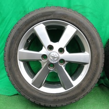 *送料無料* バリ溝！8.5分★トヨタ アイシス 純正 205/55R16 スタッドレス ダンロップ DSX 16インチ PCD114.3/5H★4042705ナス_画像2