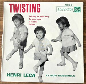 送料込 Henri Leca Twisting In brasilla 7インチ
