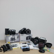 キャノン Canon EOS　kiss MINOLTA ミノルタ　α　アルファ　807 si Nikon ニコン　COOLPIX 5000 クールピクス　フル　セット　デジカメ　_画像1