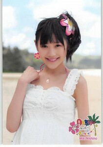 ♪AKB48★AKB48 海外旅行日記 -ハワイはハワイ-」 公式生写真★西野未姫