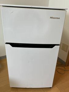 ハイセンス HR-B95A 2ドア冷凍冷蔵庫 Hisense ホワイト コンパクト 1人用