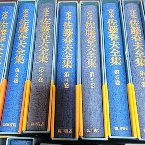 定本 佐藤春夫 全集 臨川書店 全36巻 別巻2巻の画像2