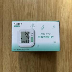 ドリテック(dretec) 手首式血圧計 BM-110AWTDI BM-110 ホワイト デジタル血圧計