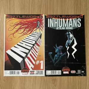 Inhumans: Attilan Rising #1-2 アメコミリーフ インヒューマンズ Battleworld マーベルコミックス MARVEL COMICS 洋書 英語