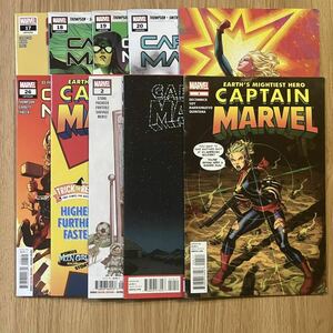 Captain Marvel 関連 アメコミリーフ 10冊セット キャプテン・マーベル コミックス COMICS マーベルズ ミズマーベル Ms. Marvel 洋書 英語