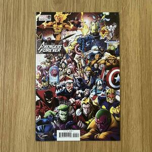 Avengers Forever #1 1:50 Incentive アメコミリーフ アベンジャーズ インセンティブ Ratio Marvel Comics マーベルコミックス 英語 洋書