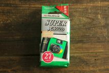 ★【昭和レトロ】未使用未開封 使い捨てカメラ まとめ 写ルンです 望遠 super800 3点 富士フィルム FUJIFILM ys084_画像4