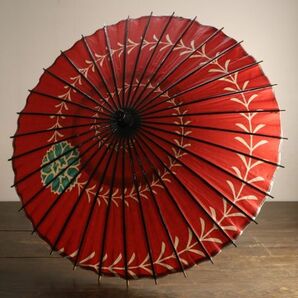 羽二重傘 和傘 京傘 雨傘 蛇の目傘 番傘 舞踊 日本舞踊 小道具 和装 小さめ ディスプレイ オブジェ コスプレ 直径60cm AP0908の画像1