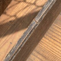 ④古道具 古い家具 引出 2点 木製 小物入れ 木箱 プランター ディスプレイ 昭和レトロ ビンテージ アンティーク AP1304_画像7
