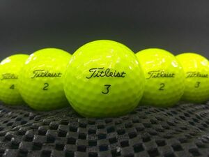 [D0B-05C] Titleist PRO V1 2023年モデル イエロー 25球 タイトリスト ロストボール