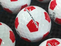 [D1A-09C] Callaway CHROME SOFT Truvis 2022年モデル レッド 30球 シェブ キャロウェイ クロムソフト ロストボール_画像2