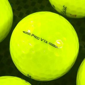 [D0B-03C] Titleist PRO V1X 2023年モデル イエロー 30球 タイトリスト ロストボールの画像2