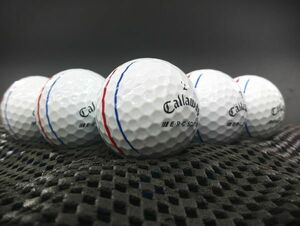 [D1G-13C] Callaway ERC SOFT Triple Track 2023年式 ホワイト 30球 キャロウェイ トリプルトラック ロストボール