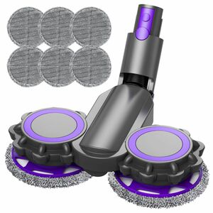 Dyson V7 V8 V10 V11 用 回転モップ クリーナーヘッド 床掃除