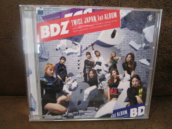 BDZ 　TWICE　JAPAN　1st　ALBUM　USED