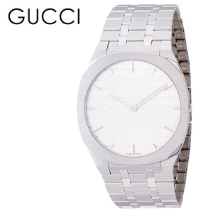 グッチ 腕時計 レディース グッチ時計 25H スチール ウォッチ 38mm ブランド シルバー gucci プレゼント 誕生日プレゼント