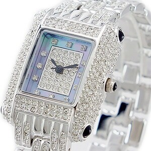 ルイラセール レディース 天然ダイヤモンド シルバー LL04SV-D 腕時計 プレゼント 誕生日プレゼント
