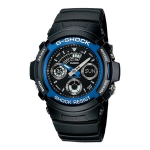 カシオ Gショック メンズ アナデジ ブラック AW-591-2A 腕時計 プレゼント 誕生日プレゼント