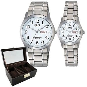 ペアボックス付き ペアウォッチ 日本製 国内正規品 シチズン 腕時計 Q&Q 軽い シチズン メンズ レディース 誕生日プレゼント