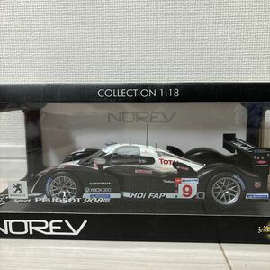 1/18 NOREV ノレブ Peugeot プジョー 908 ルマン 2008#9 184792