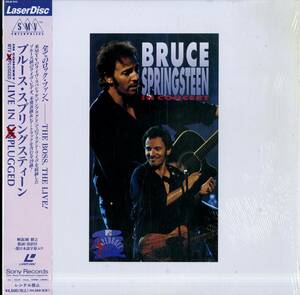 B00178410/LD/ブルース・スプリングスティーン「Bruce Springsteen In Concert 1992 / MTV Plugged (1992年・SRLM-849)」