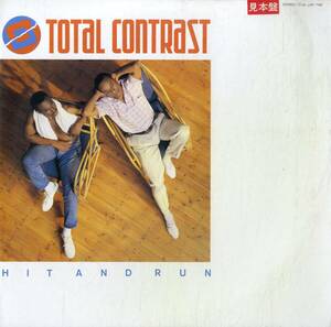 A00582257/12インチ/トータル・コントラスト (TOTAL CONTRAST)「Hit And Run (1985年・L12P-7108・ディスコ・DISCO)」