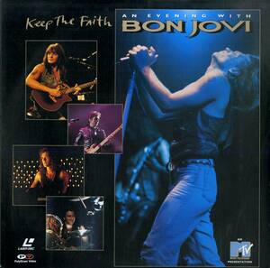 B00181200/LD/ボン・ジョヴィ「Keep The Faith / An Evening With Bon Jovi (1993年・PHLS-1011)」