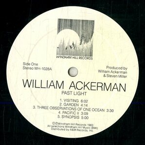 A00576214/LP/ウィリアム・アッカーマン(WILLIAM ACKERMAN)「Past Light (1983年・WH-1028・WINDHAM HILL・アンビエント・アコースティッの画像3