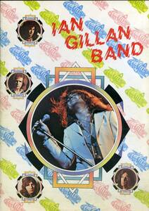 J00016397/☆コンサートパンフ/イアン・ギラン・バンド「Ian Gilland Band Japan Tour 日本公演 (1977年)」